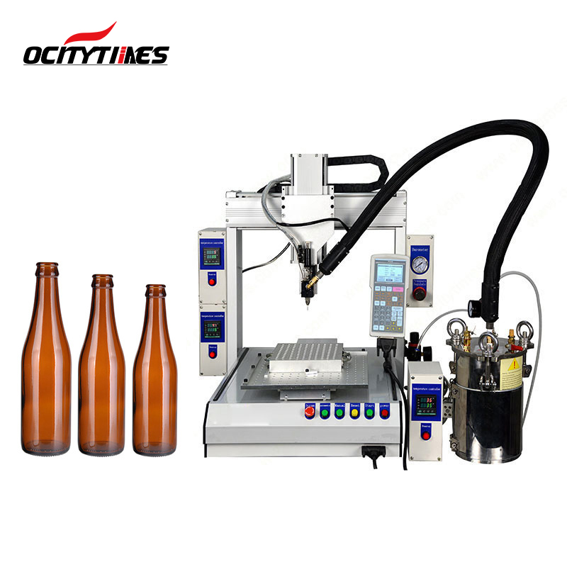 Machine de remplissage de bouteilles de CBD de jus liquide ocitytimes 30 ml